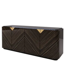 Alton, conigliera in legno scuro