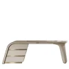 Ambassador Scrivania in Legno Beige e Pelle