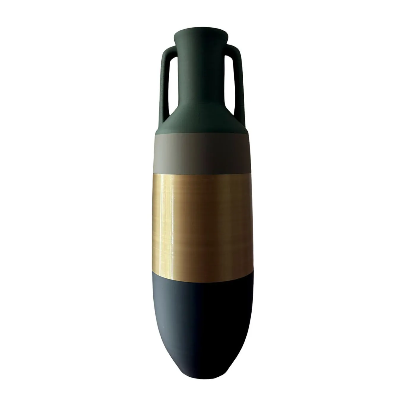 Anfora Giant Petrolio Bronzo Kaki e Verde Militare