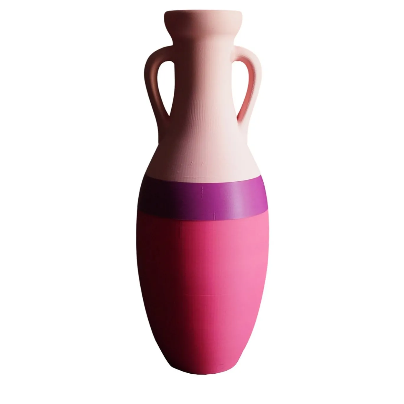 Anfora Giuio Cesare XL Fucsia Viola e Rosa