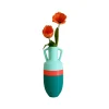 Anfora Ottaviano XL verde arancione e azzurra