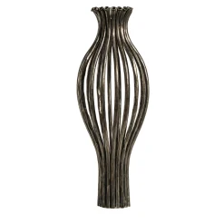 Anfora Scultorea in Ferro Grigio di Debonademeo