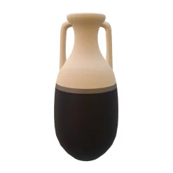 Anfora Teodosio XL in bronzo nero e latte