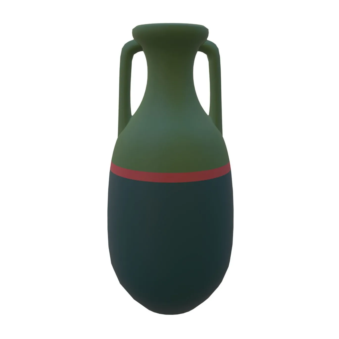Anfora Teodosio XL Petrolio Burgundi e Verde Militare