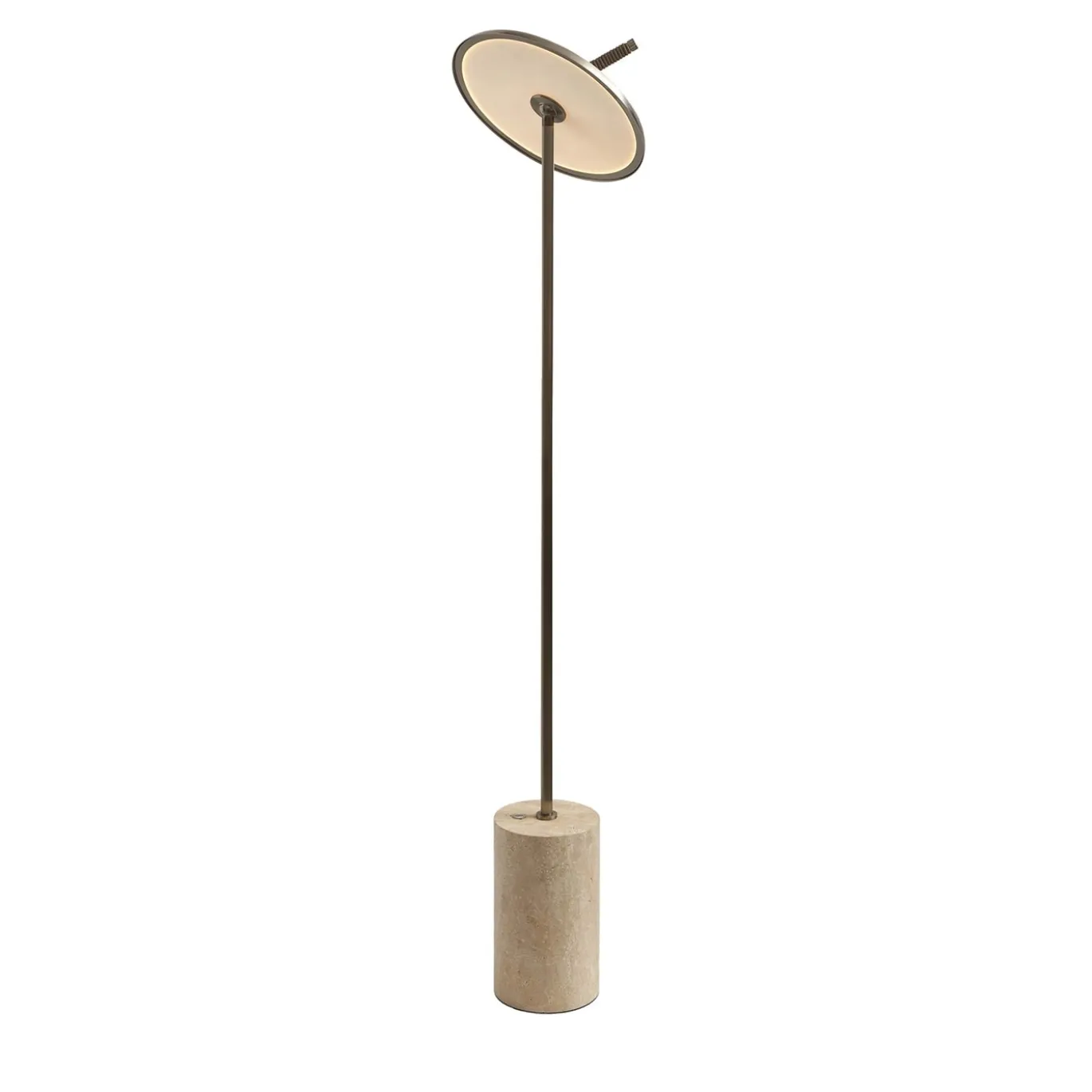 Apple Lampada da Terra Beige da Esterno