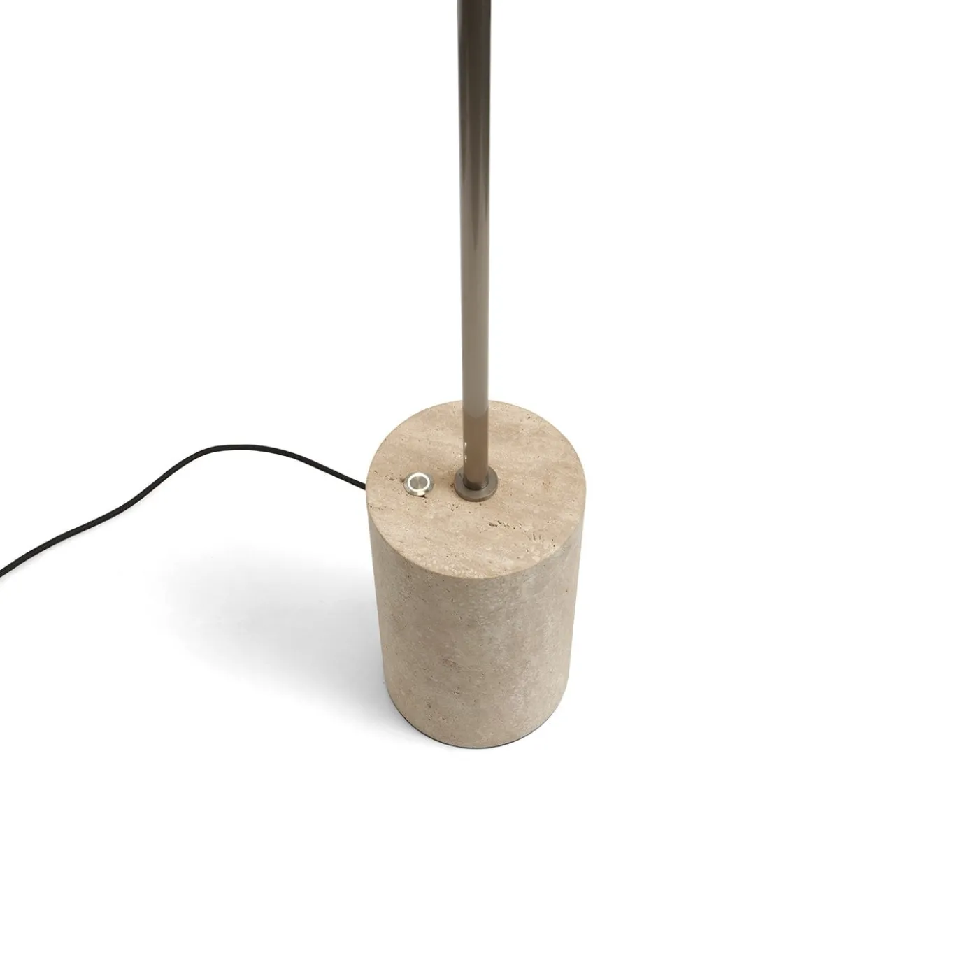 Apple Lampada da Terra Beige da Esterno