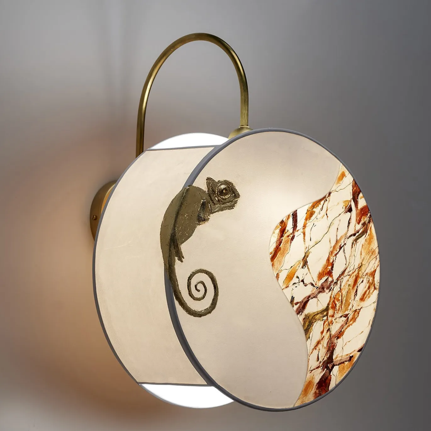 Applique camaleonte - Collezione Mondo Segreto