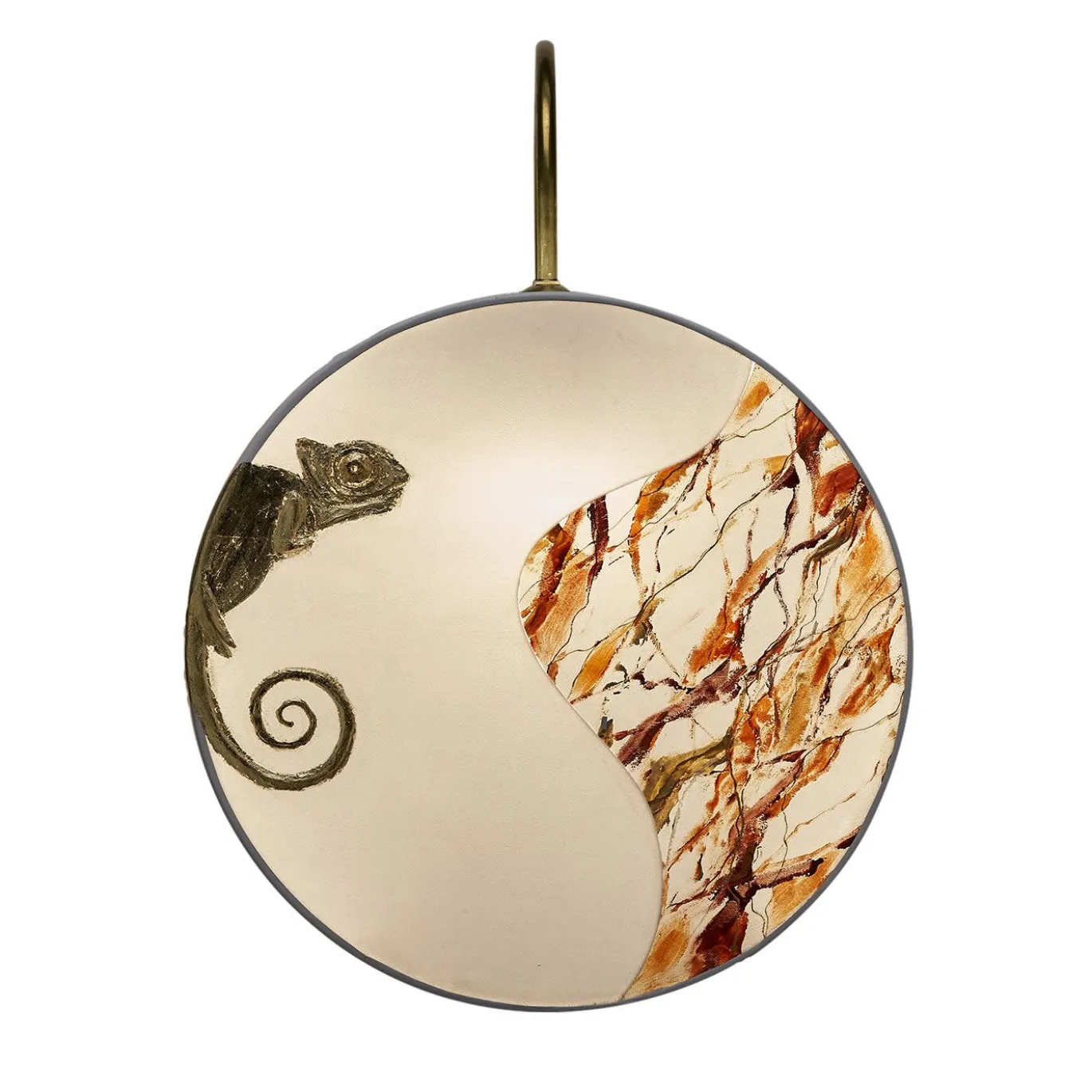 Applique camaleonte - Collezione Mondo Segreto