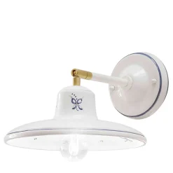 Applique Como C2332 in Ceramica Bianca