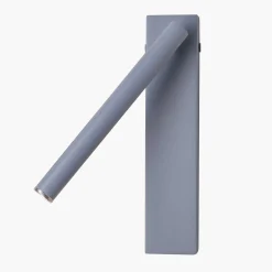Applique da parete in metallo blu chiaro rotante Zara