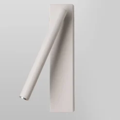 Applique da parete in metallo bianco rotante Zara