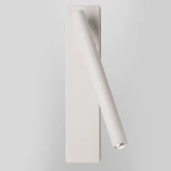 Applique da parete in metallo bianco rotante Zara