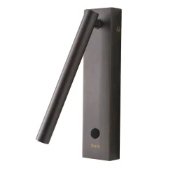 Applique da parete in ottone bronzeo girevole Zara