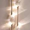 Applique Il Pezzo 12 a 3 luci in ottone bronzo e oro