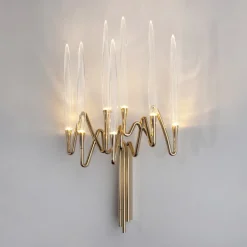 Applique IL PEZZO 3 a 7 LUCI ORO