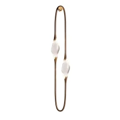 Applique Il Pezzo 12 in bronzo e ottone dorato