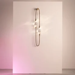 Applique Il Pezzo 12 in bronzo e ottone dorato