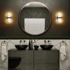 Applique Pill in bronzo di Droulers Architecture