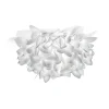 Applique/Plafoniera Veli Foliage Bianca
