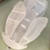 Appliques Floreali in Vetro Sabbiato Veneziano