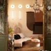 Applique Vanity 83.5 in Vetro Bronzo