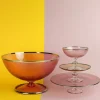 Aqua Ciotola grande per frutta rosa