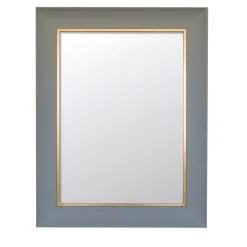 Arco - Specchio contemporaneo azzurro