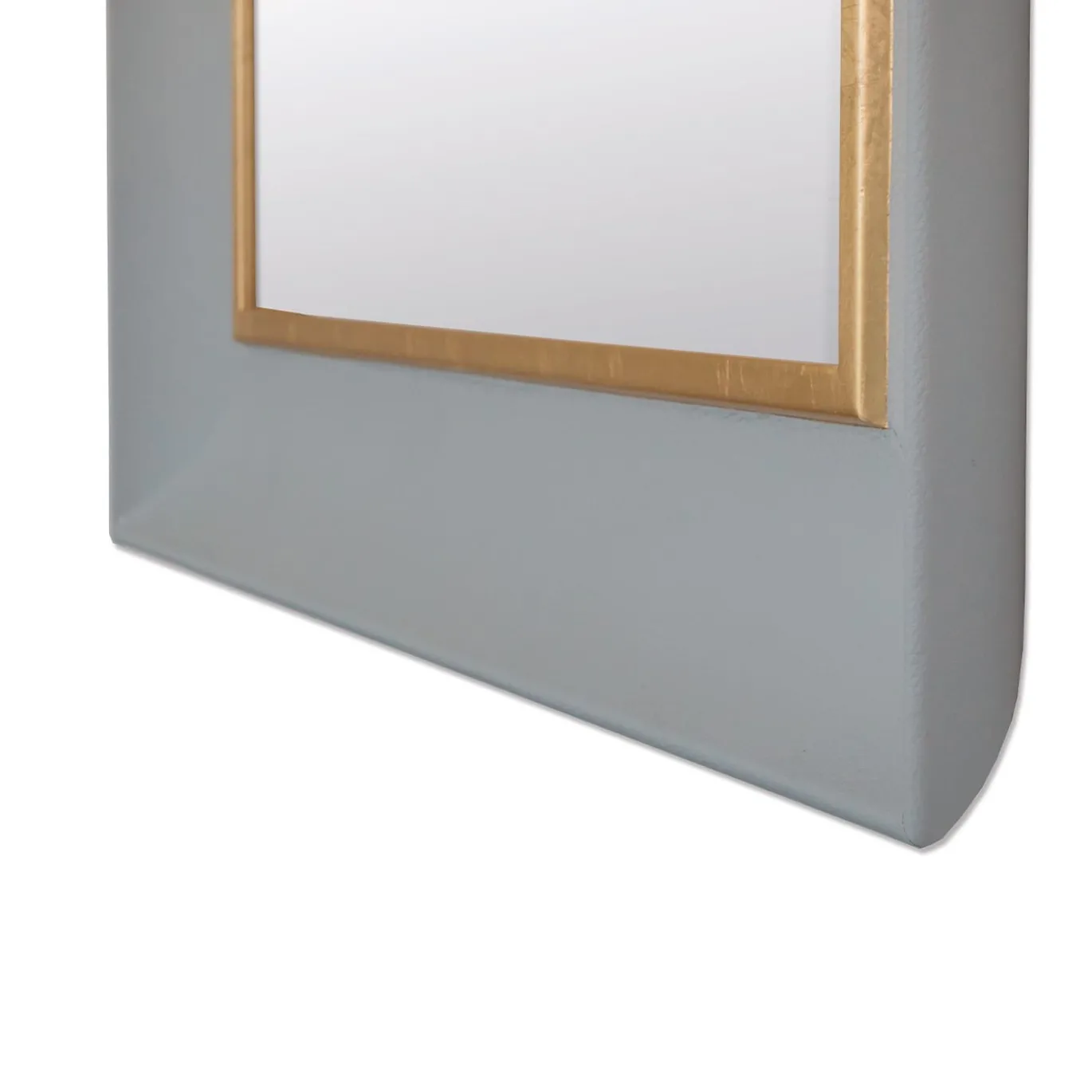Arco - Specchio contemporaneo azzurro