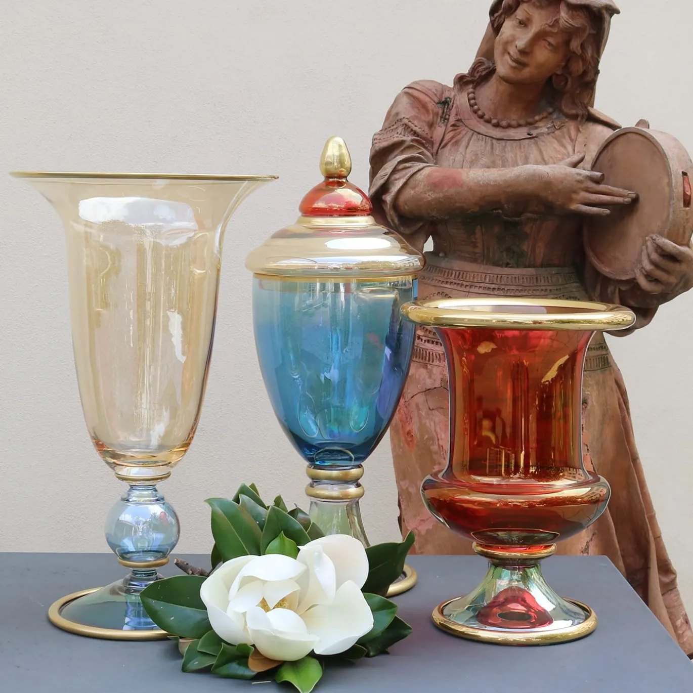 Arlecchino Vaso grande di Potiche