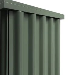 Armadietto in MDF verde rosmarino Curl