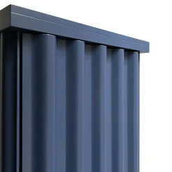 Armadietto MDF blu petrolio Curl