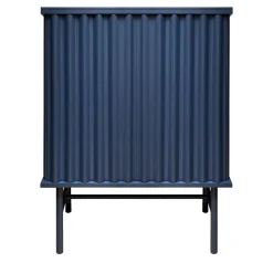 Armadio a 2 ante in MDF Curl Petrol Blue