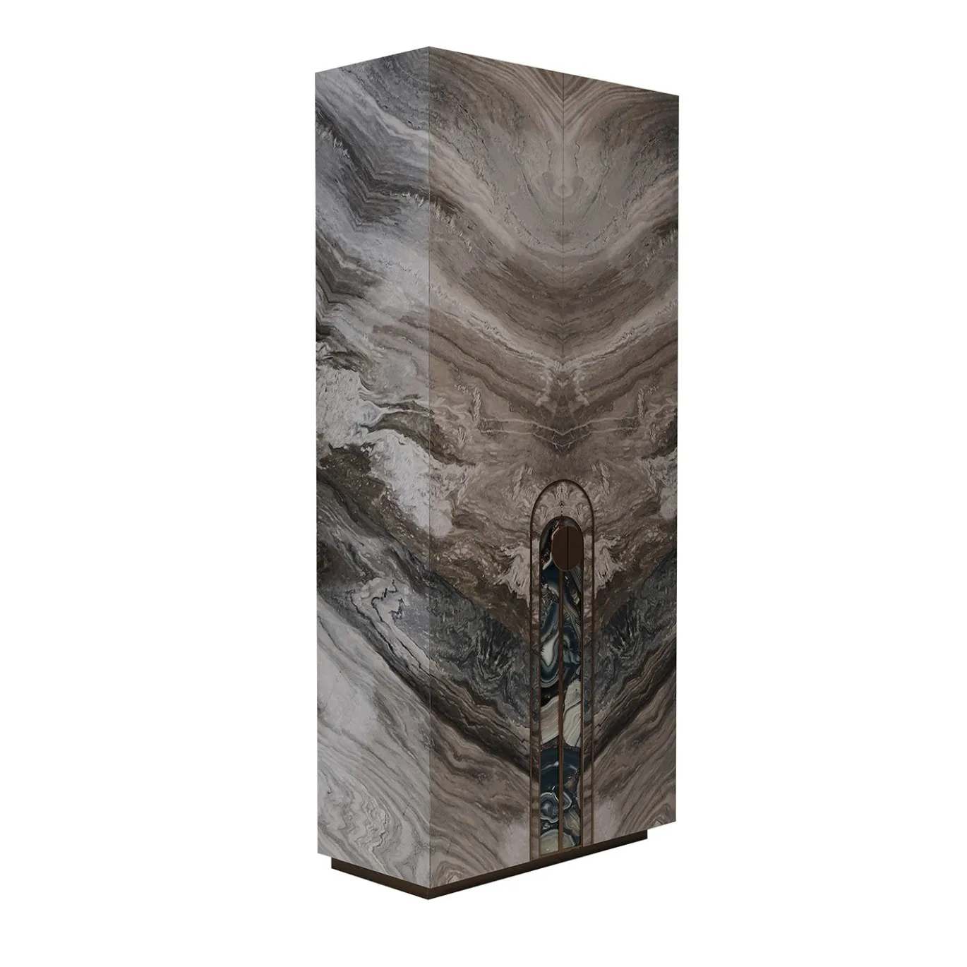 Armadio Aurelia in Marmo Palissandro Blu di Sheree Stuart Design