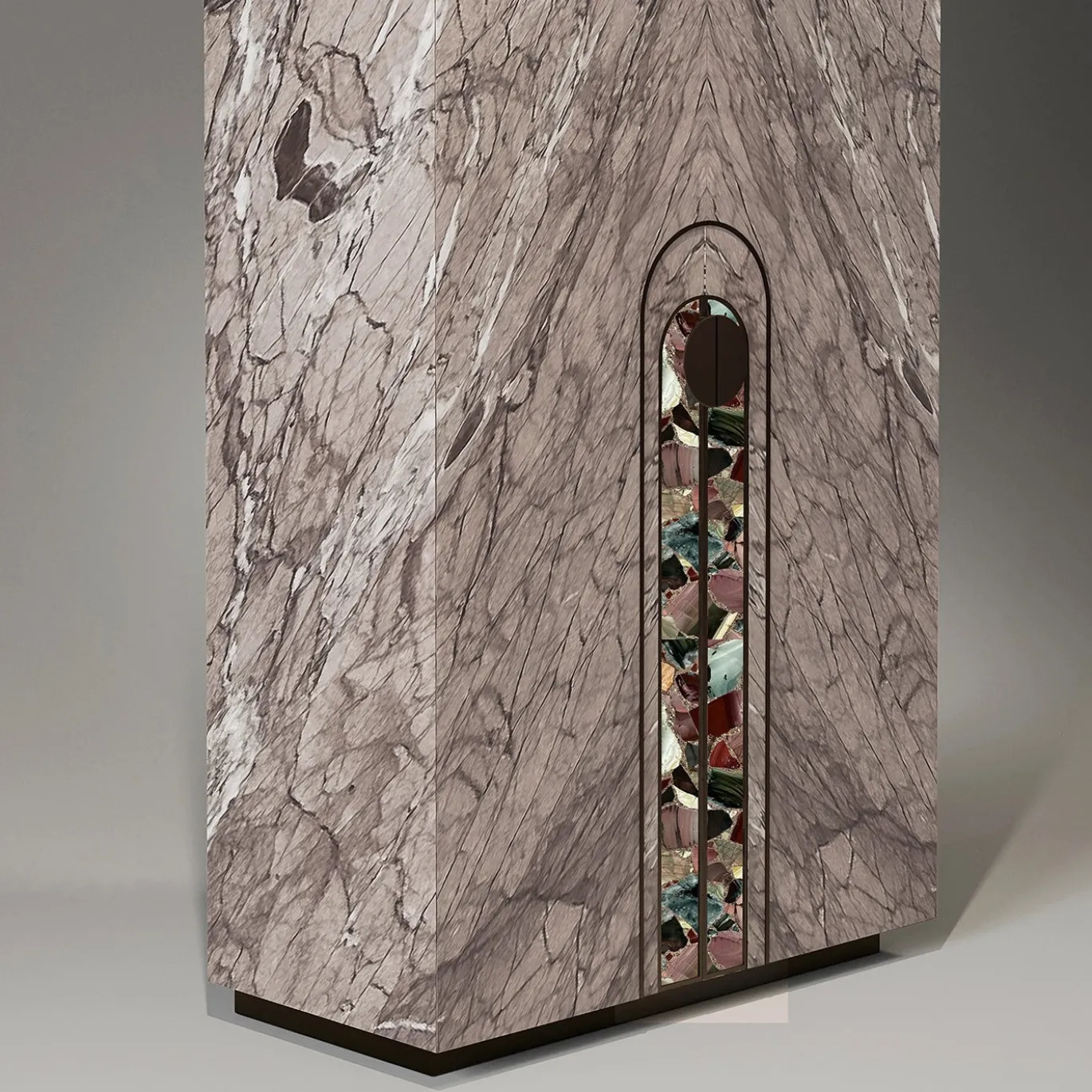 Armadio Aurelia in Marmo Siena Rosa di Sheree Stuart Design #2