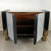 Armadio 3D in bianco e nero