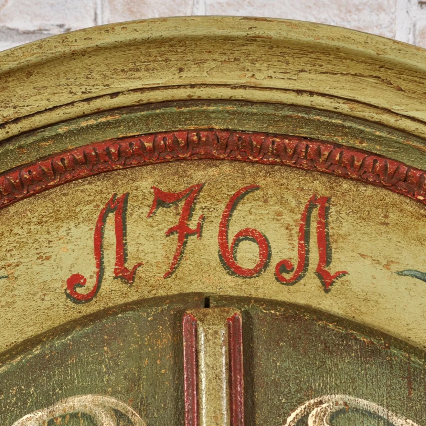 Armadio paesaggistico tirolese in stile XVII secolo