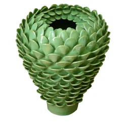 Artemisia N.11 Vaso fitomorfo verde