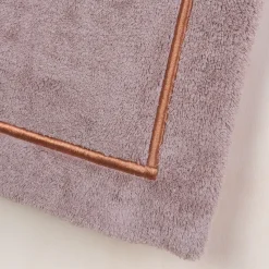 Asciugamano da spiaggia color tortora e bronzo