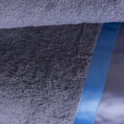 Asciugamano da spiaggia grigio-blu