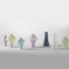 AS 15 Vaso Iris Opalino Liscio Blu