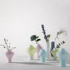 AS 17 Vaso Medio Opalino Liscio Celeste