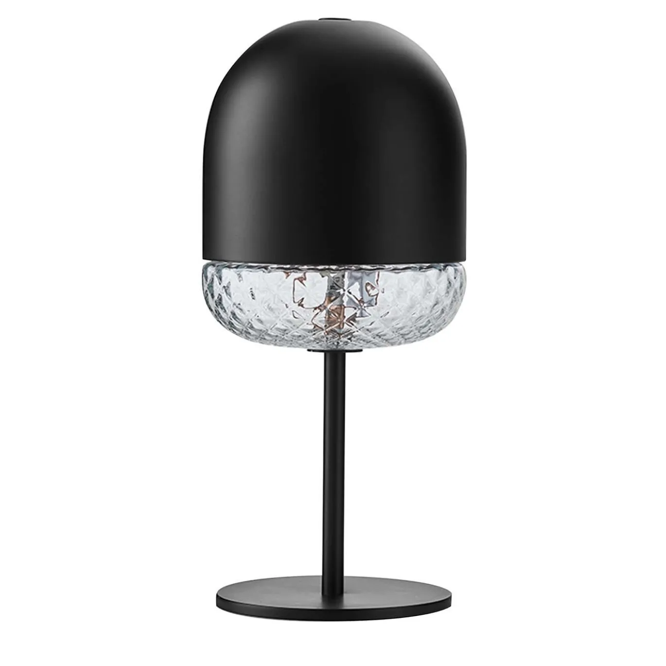 Balloton 7213 Lampada da tavolo nero opaco di Matteo Zorzenoni
