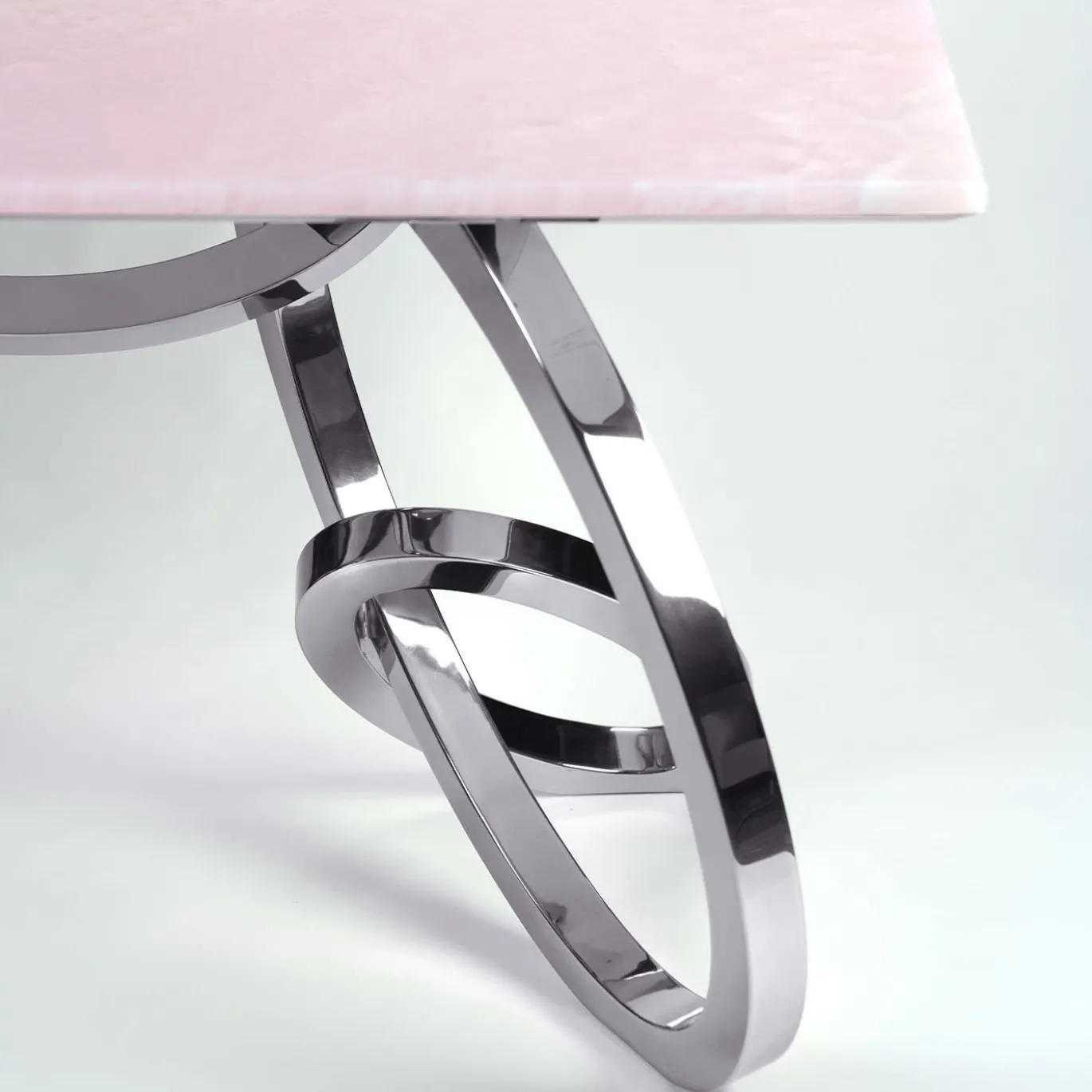 Bangles scrivania argento-rosa