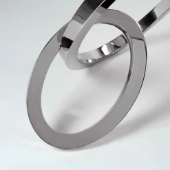 Bangles scrivania argento-rosa