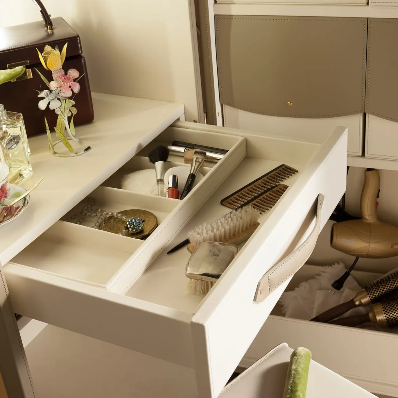 Baule Giulietta giallo e beige