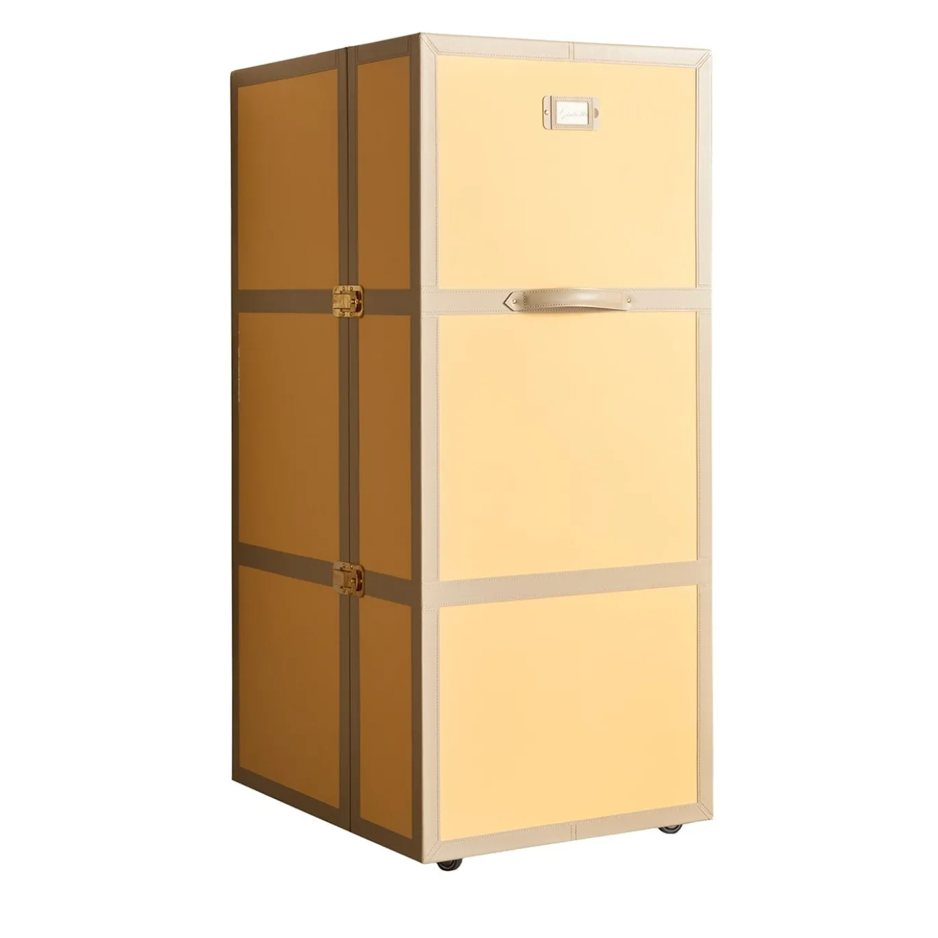 Baule Giulietta giallo e beige