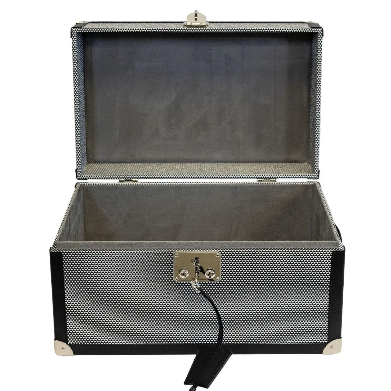 Baule piccolo Optical Nero Notte