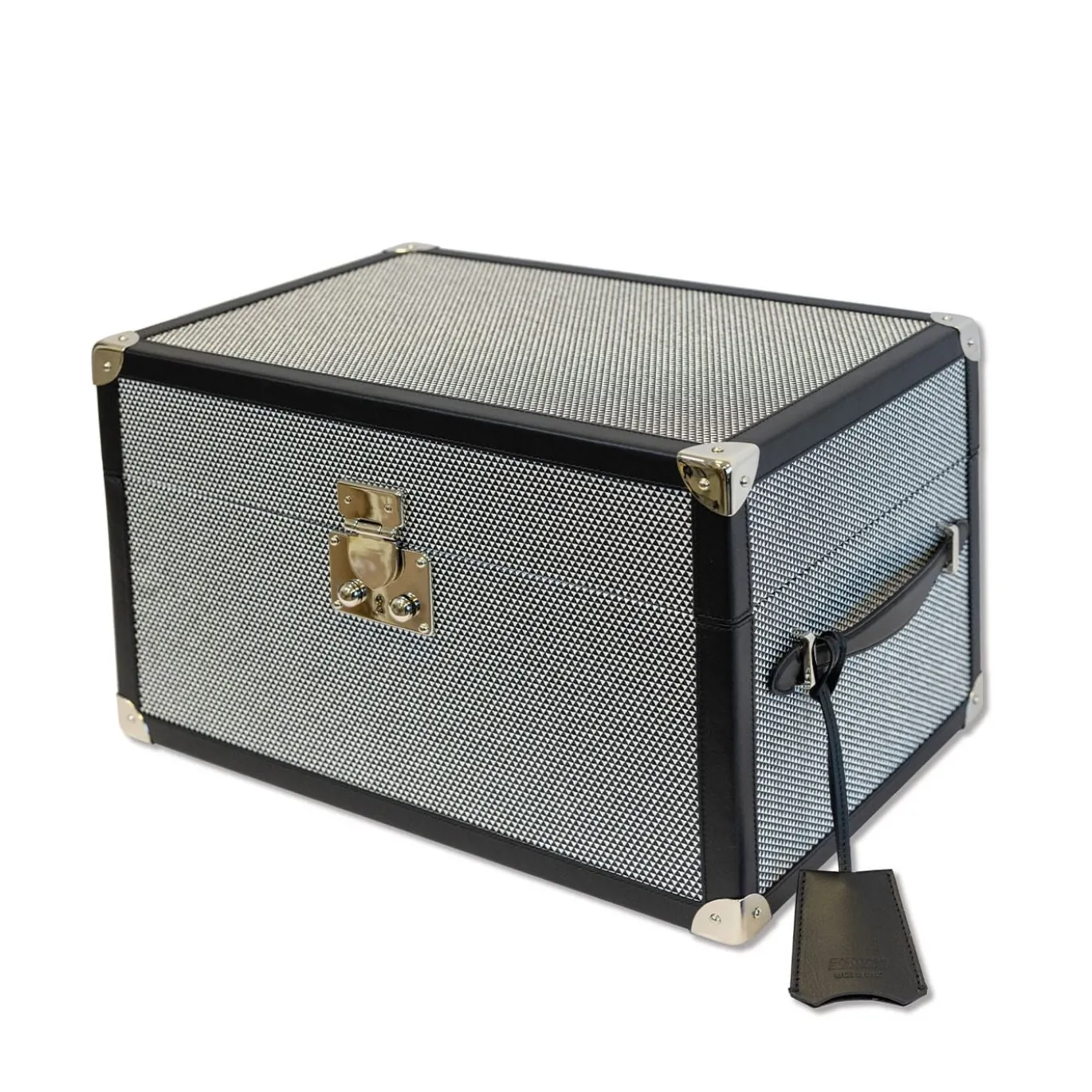 Baule piccolo Optical Nero Notte