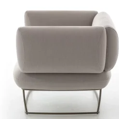 Bernard Poltroncina grigio chiaro