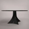 Bianca Tavolo rotondo nero Marquinia